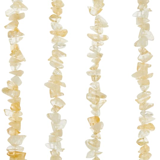 Citrine Amber Chip Beads by Bead Landing&#x2122;